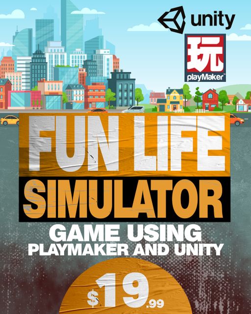 Learn C# by Creating a Fun Life Simulator Game in Unity